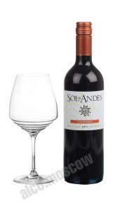 Sol de Andes Carmenere Чилийское вино Сол де Андес Карменер