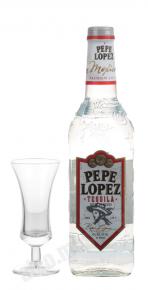 Pepe Lopez Silver текила Пепе Лопез Сильвер