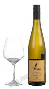 Huia Pinot Gris Marlborough новозеландское вино Хуйа Пино Гриз Мальборо