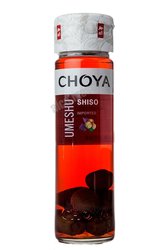 Choya Shiso Umeshu Японское вино Чойа Шисо Умешу с плодами слив 