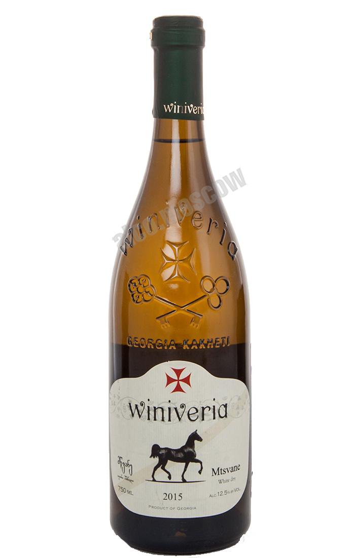 Winiveria Mtsvane Грузинское вино Виниверия Мцване